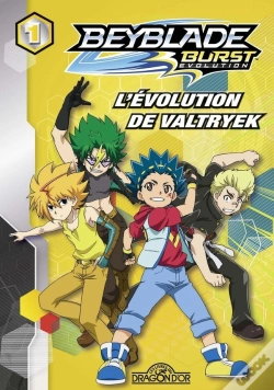 Capa do artigo Beyblade Burst Evolution - Tome 1 L'Evolution De Valtryek