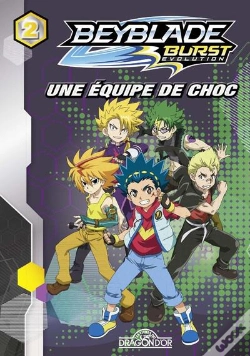 Capa do artigo Beyblade Burst Evolution - Tome 2 Une Equipe De Choc - Vol2