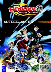 Beyblade Metal Fusion - Autocolantes