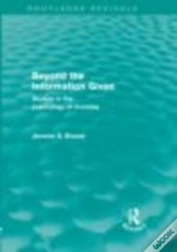 Capa do artigo Beyond The Information Given (Routledge Revivals)