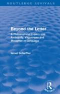 Beyond The Letter (Routledge Revivals)