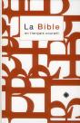 Bible Francais Courant Avec Dc Rigide Blanc Orange - Preview
