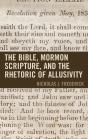 Bible, Mormon Scripture, And The Rhetoric Of Allusivity - Preview