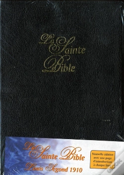 Capa do artigo Bible Segond 1910 Gros Caracteres Onglets Cuir