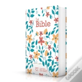 Bible Segond 21 Compacte (Premium Style) : Couverture Rigide Toilée Matelassée Motif Fleuris