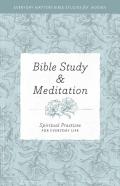 Bible Study And Meditation