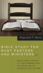 Bible Study For Busy Pastors And Ministers, Volume 2 - Preview