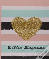 Bíblia Sagrada - Capa Coração Listrado
