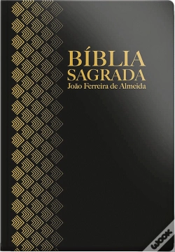 Capa do artigo Bíblia Sagrada - Capa Flexível - Preto Dourado