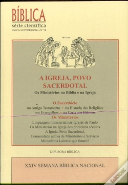 Capa do artigo Bíblica Série Científica ANO X - novembro 2001 - nº10
