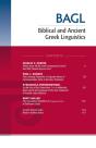 Biblical And Ancient Greek Linguistics, Volume 9 - Preview
