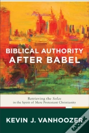 Capa do artigo Biblical Authority After Babel