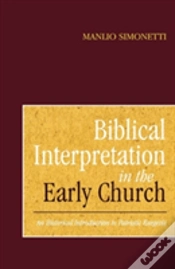 Capa do artigo Biblical Interpretation In The Early Church