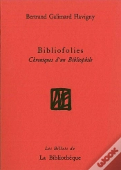 Capa do artigo Bibliofolies : Chroniques D