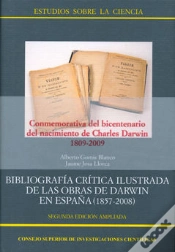 Capa do artigo Bibliografía Crítica Ilustrada De Las Obras De Darwin En España (1857-2008)