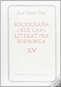 Capa do artigo Bibliografía De La Literatura Hispánica. Tomo Xv