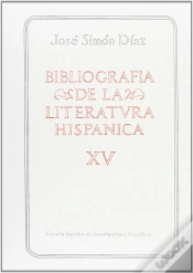Capa do artigo Bibliografía De La Literatura Hispánica. Tomo Xv