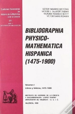Capa do artigo Bibliographia Physico-Mathematica Hispanica (1475-1900)