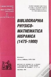 Capa do artigo Bibliographia Physico-Mathematica Hispanica (1475-1900)