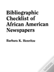 Capa do artigo Bibliographic Checklist Of African American Newspapers