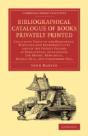Bibliographical Catalogue Of Books Privately Printed - Preview