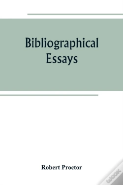 Capa do artigo Bibliographical Essays