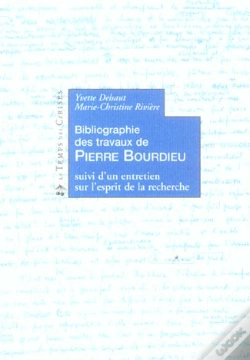 Capa do artigo Bibliographie Des Travaux De Pierre Bourdieu