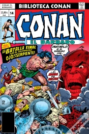 Capa do artigo Biblioteca Conan. Conan El Barbaro 14