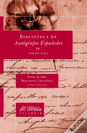 Capa do artigo Biblioteca De Autógrafos Españoles, Iv. (Siglo Xix)