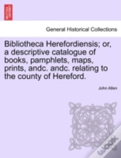 Capa do artigo Bibliotheca Herefordiensis; Or, A Descri