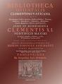 Bibliotheca Orientalis Clementino-Vaticana (Vol 1) - Preview