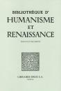 Bibliothèque D'Humanisme Et Renaissance Tome 86-1 (Édition 2024) - Preview