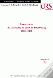 Capa do artigo Bicentenaire De La Faculté De Droit De Strasbourg, 1804-2004