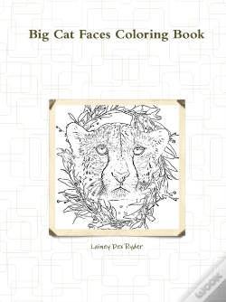 Capa do artigo Big Cat Faces Coloring Book