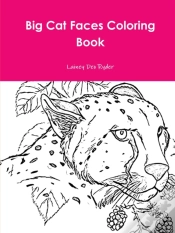 Capa do artigo Big Cat Faces Coloring Book