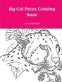 Big Cat Faces Coloring Book - Preview
