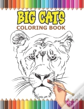 Big Cats Coloring Book