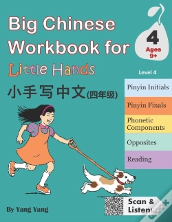 Capa do artigo Big Chinese Workbook For Little Hands, Level 4 (Ages 9+)