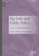 Big Data And Public Policy