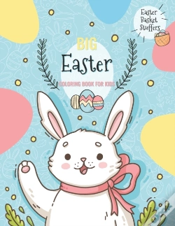 Capa do artigo Big Easter Coloring Book For Kids Easter Basket Stuffers