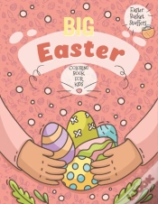 Capa do artigo Big Easter Coloring Book For Kids Easter Basket Stuffers