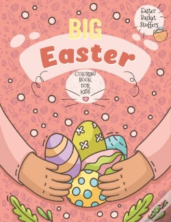Capa do artigo Big Easter Coloring Book For Kids Easter Basket Stuffers