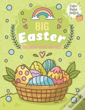 Capa do artigo Big Easter Coloring Book For Kids Easter Basket Stuffers