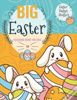 Capa do artigo Big Easter Coloring Book For Kids Easter Basket Stuffers
