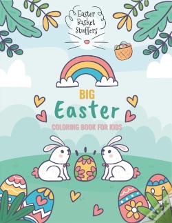 Capa do artigo Big Easter Coloring Book For Kids Easter Basket Stuffers