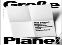 Big Plans: Modern Figures, Visionaries And Inventors