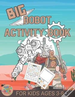 Capa do artigo Big Robot Activity Book For Kids Ages 3-8