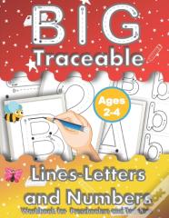 Big Traceable Lines-Letters & Numbers Workbook
