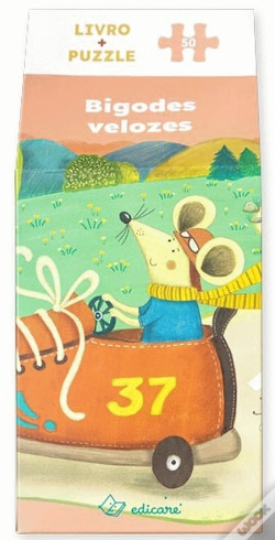 Capa do artigo Bigodes Velozes - Livro + Puzzle (50 Pcs)