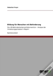 Capa do artigo Bildung Far Menschen Mit Behinderung
